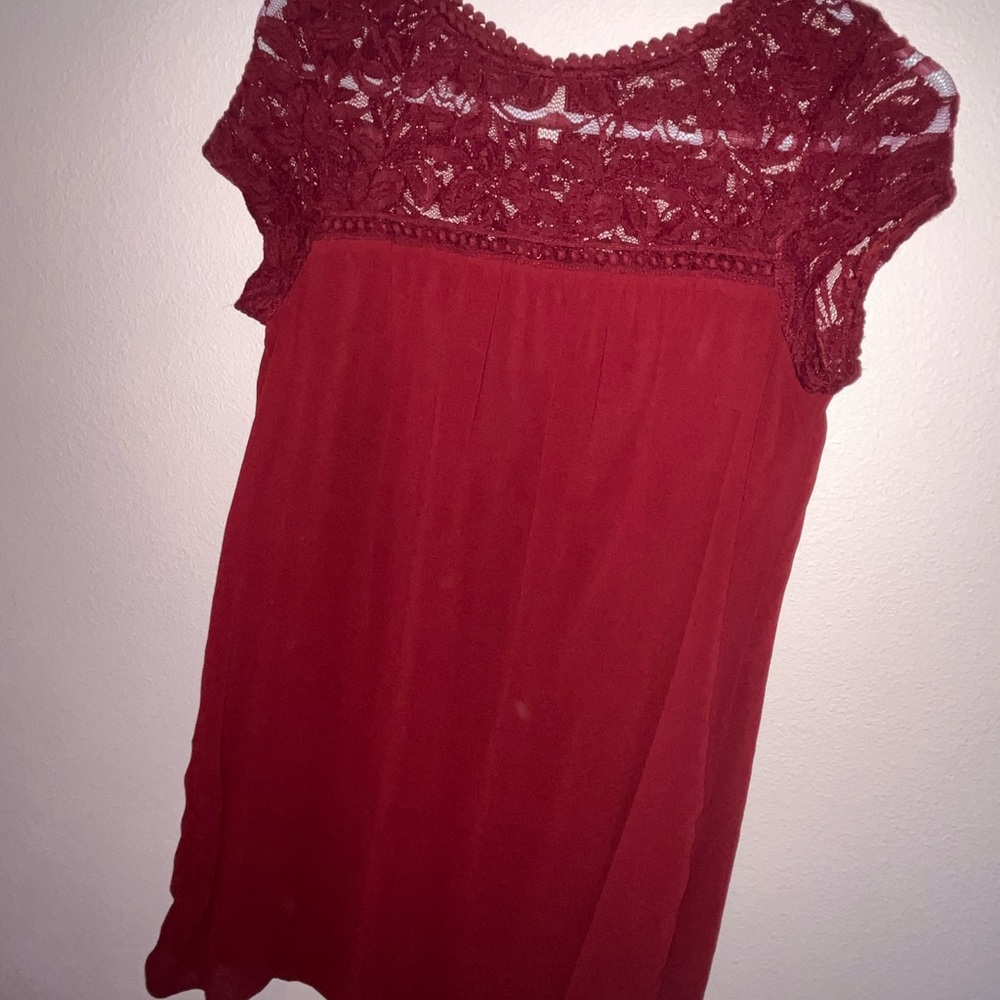 Womens red dress